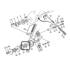 John Deere Butuc Antrenare Z11337