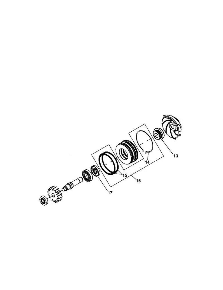 John Deere Pompa Apa RE521502