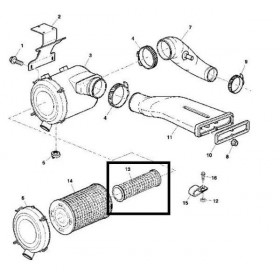 John Deere Filtru Aer Motor DQ64433