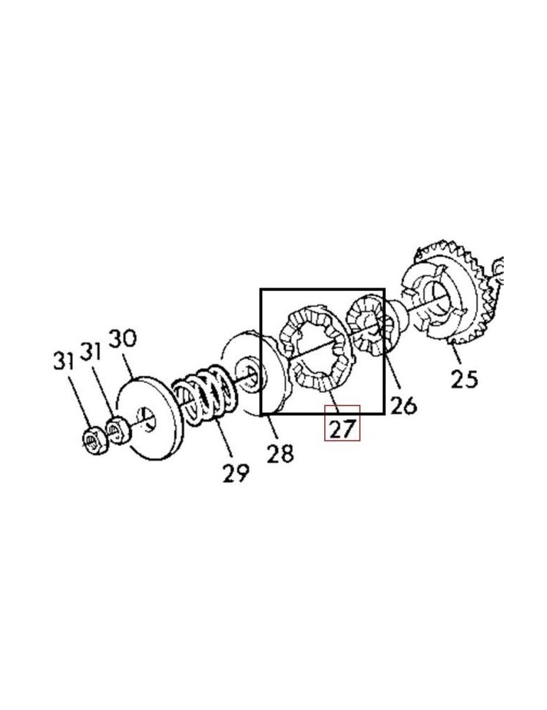 John Deere Butuc Antrenare Z11687