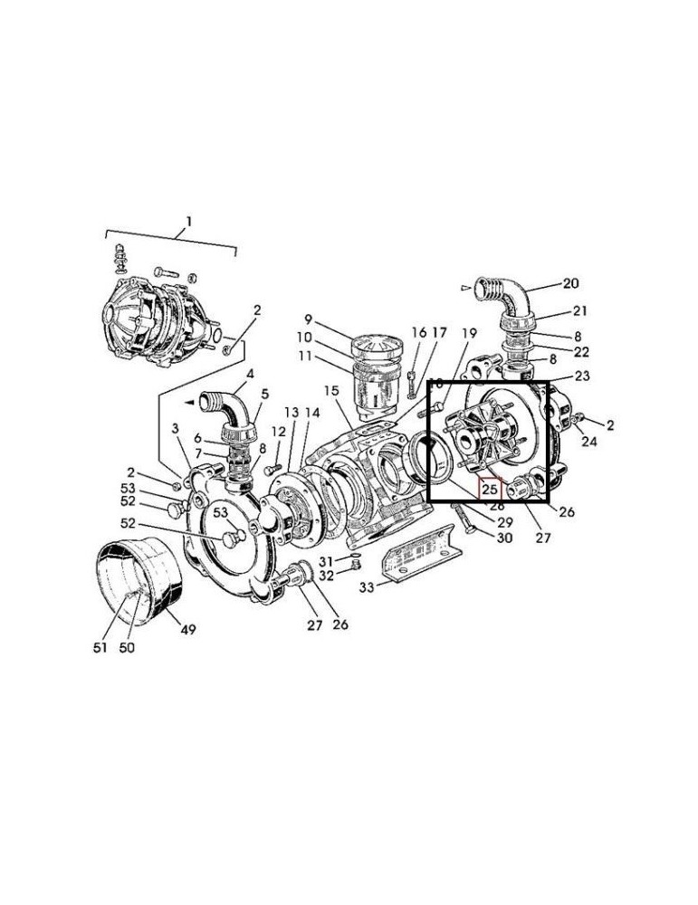 John Deere Capac Pompa MET WZ3023013