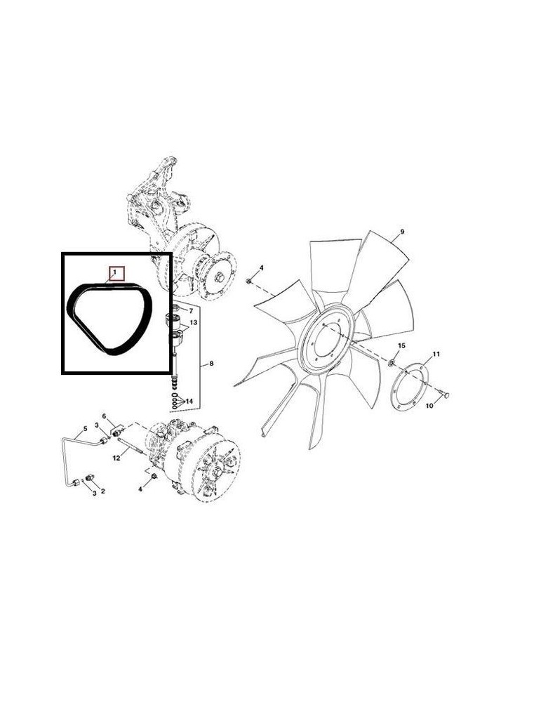 John Deere Curea R222393