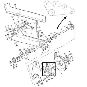 John Deere Flansa AH155812