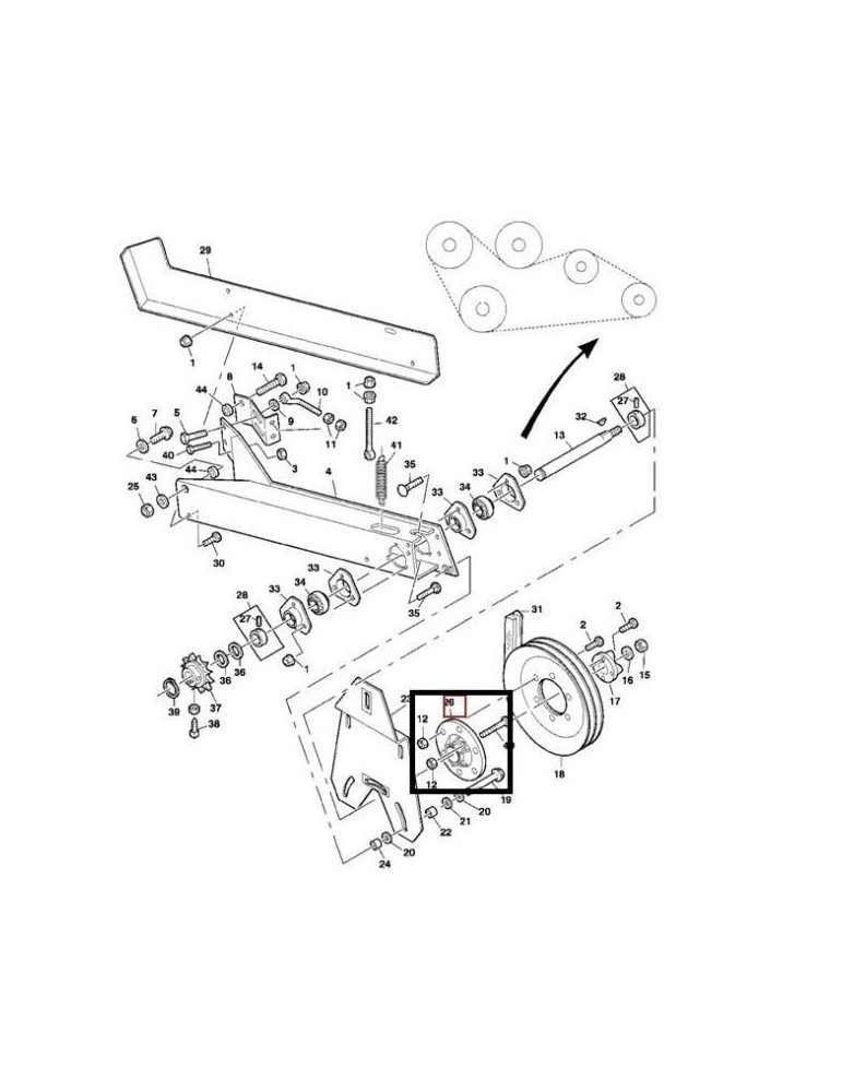 John Deere Flansa AH155812