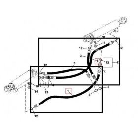 John Deere Conducta Hidraulica RE204691