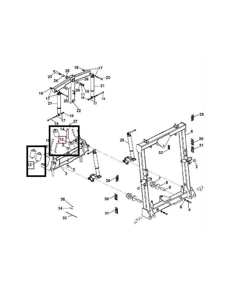 John Deere Rola WZ7920033