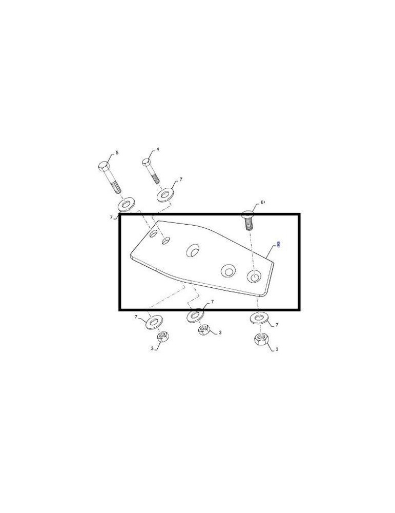 Case IH Suport 1309185C4