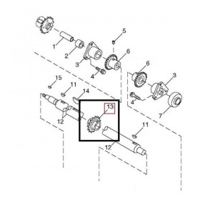 John Deere Pinion H159614