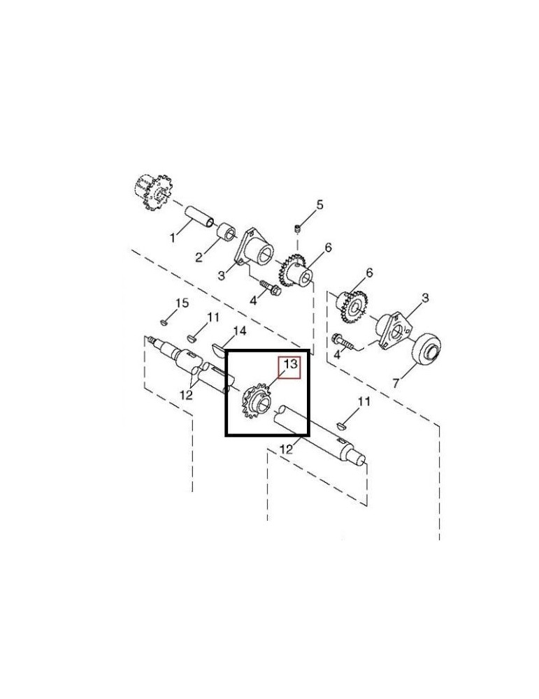John Deere Pinion H159614