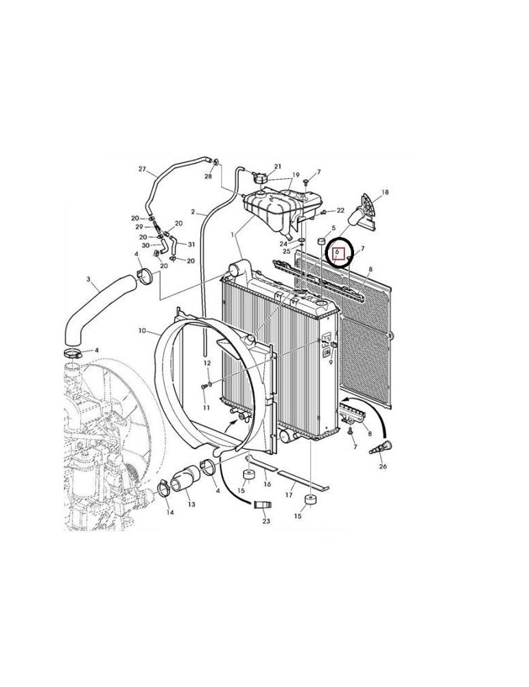 John Deere Sita Radiator L166239
