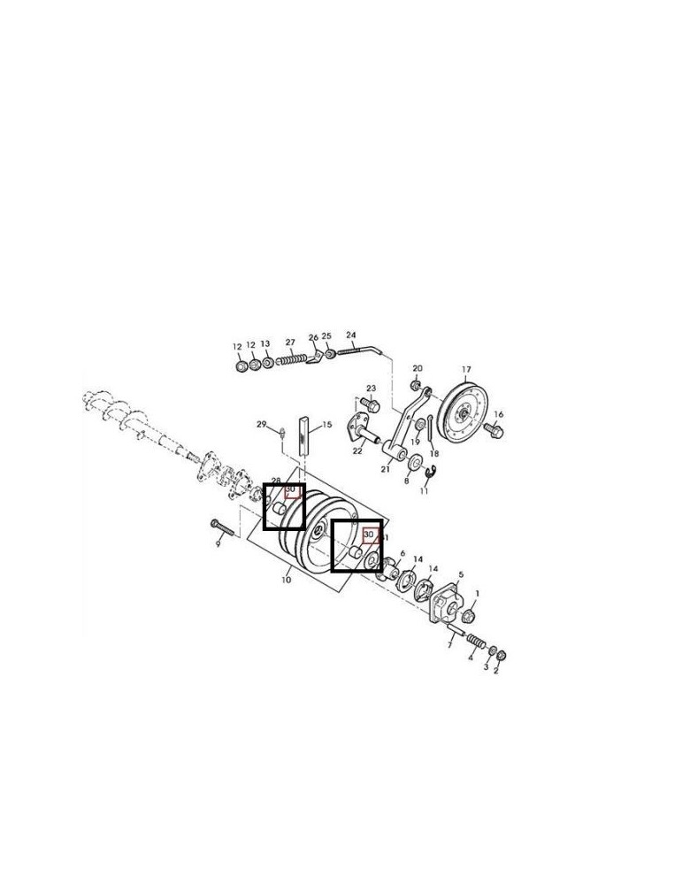 John Deere Bucsa Z105826