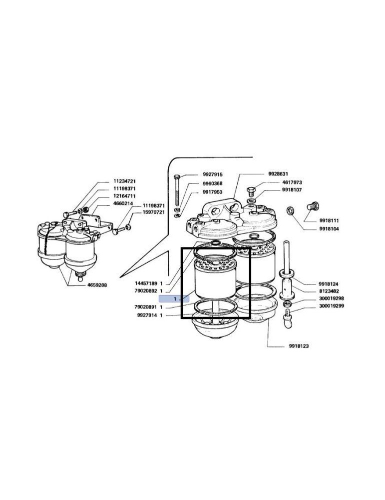 Filtru Combustibil 1909100