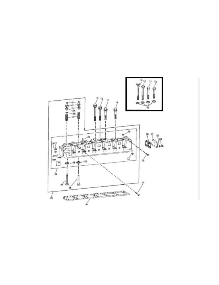 John Deere Kit Bolturi RG30466