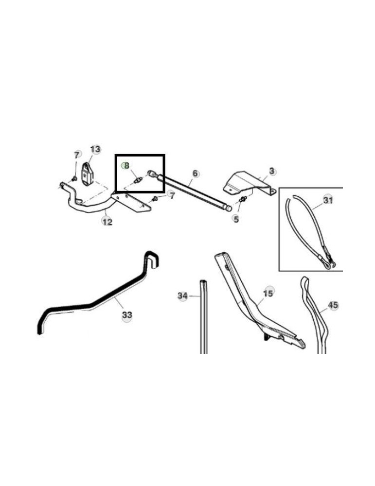 John Deere Suport Prindere L212095