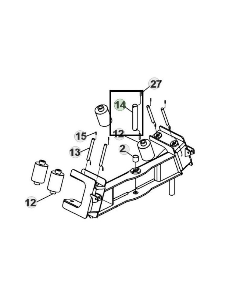 John Deere Ax Rola WZ7920088