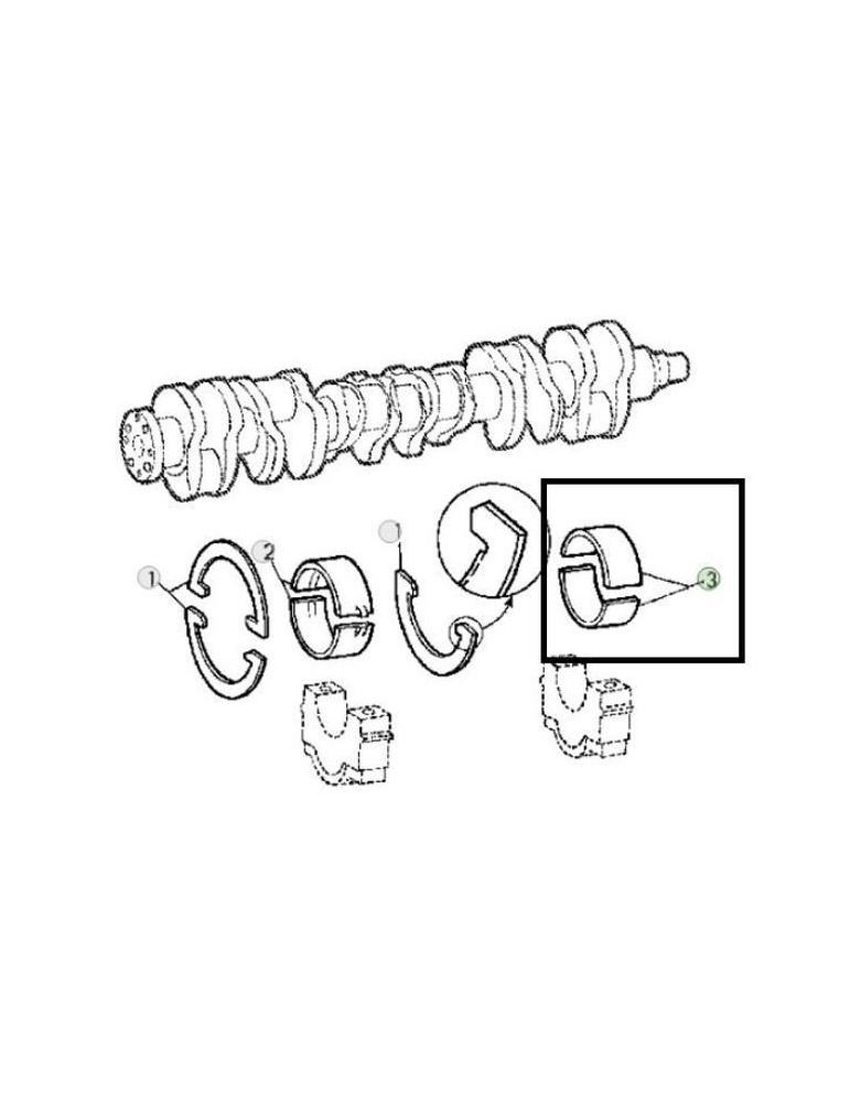 John Deere Set Cuzinet Palier R1 AR74815