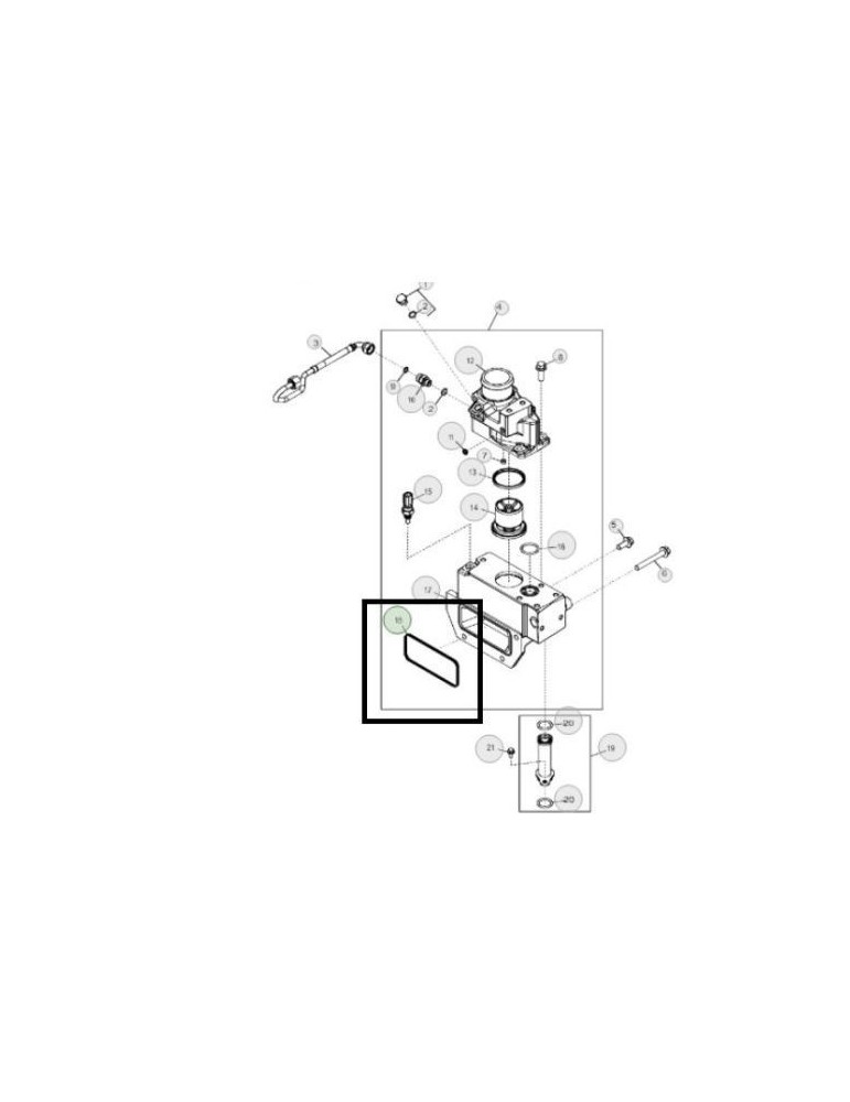 John Deere Garnitura R527592