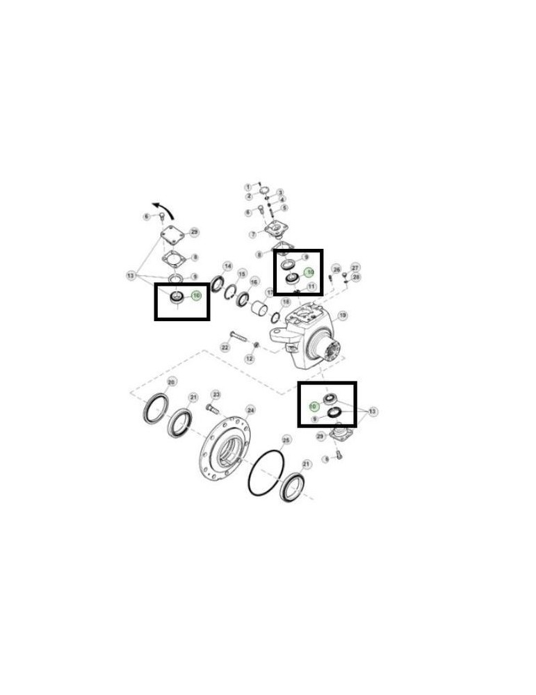 John Deere Rulment AL172489
