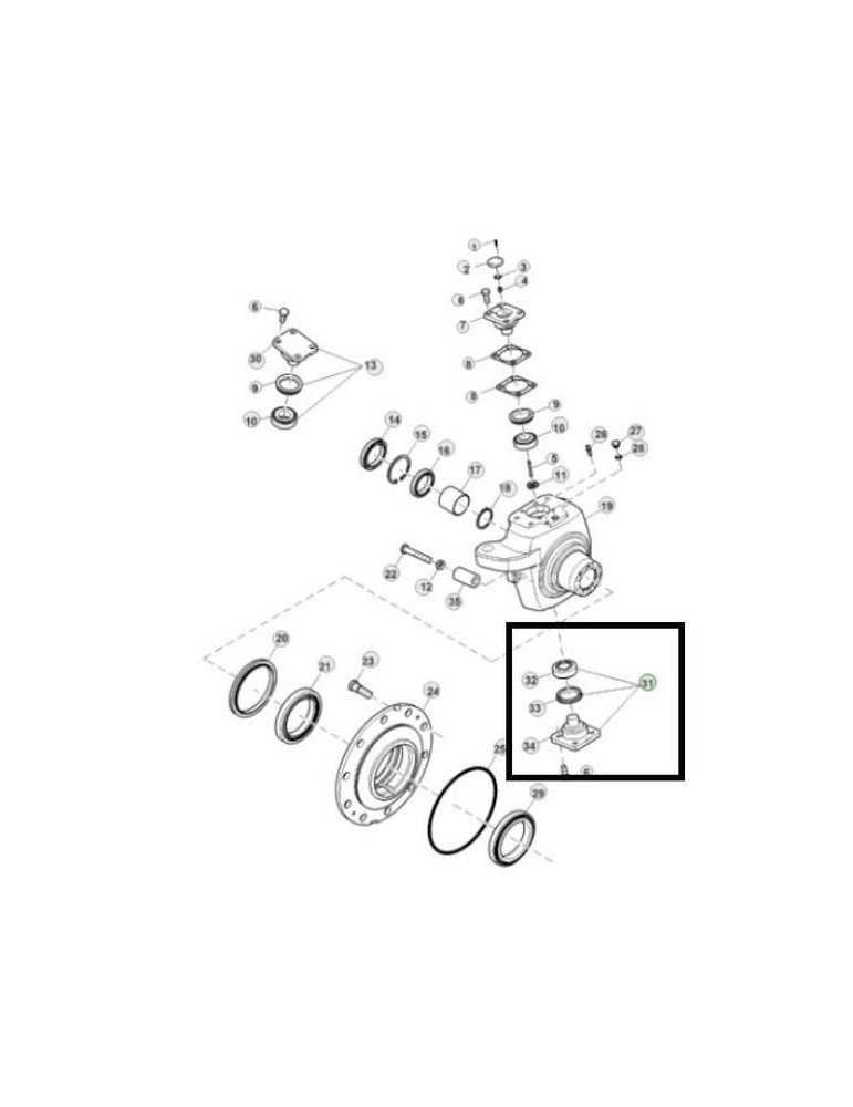 John Deere Pivot Complet AL175786
