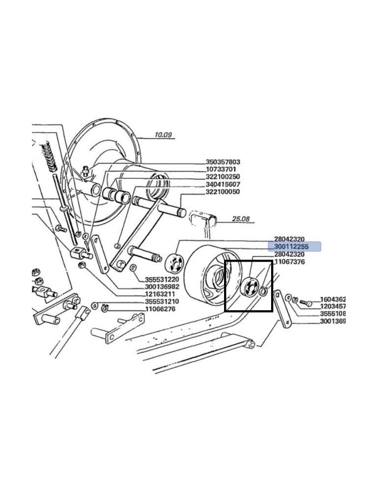 Laverda Intinzator Curea 300112255