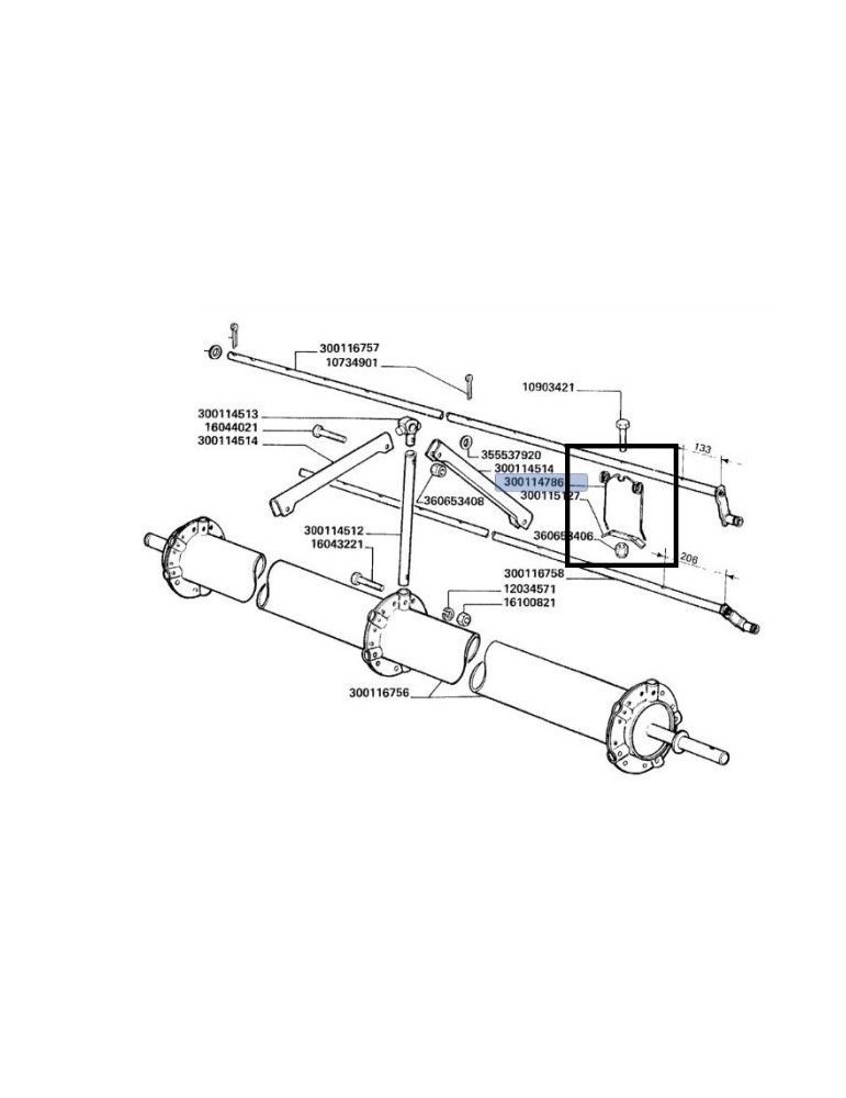 Laverda Arc Rabator 300114786