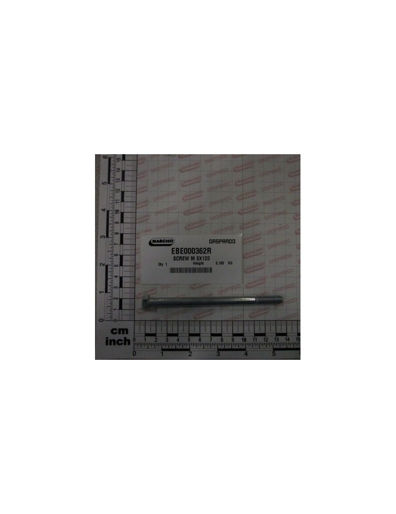 SCREW M 8X120