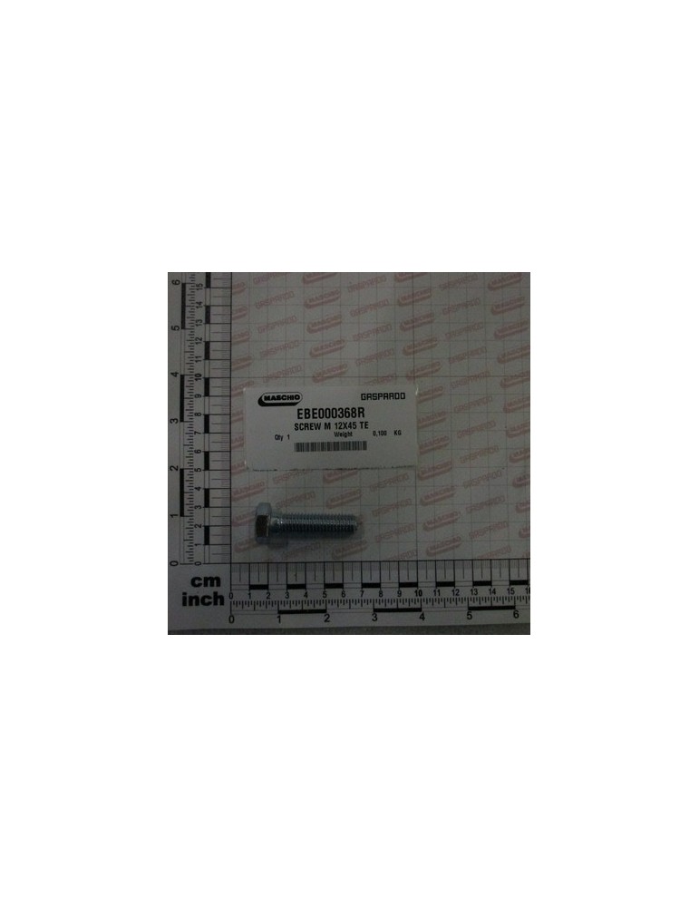 SCREW M 12X45 TE