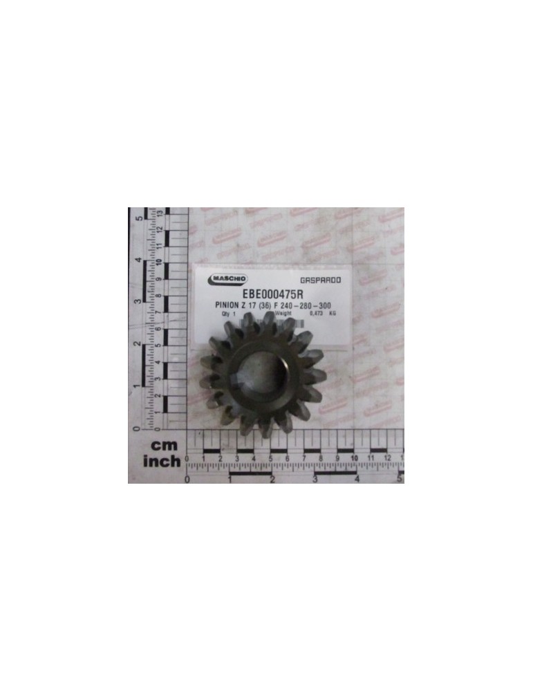 PINION Z 17 (36) F 240-280-300