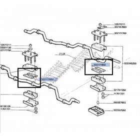 Laverda Placa de Blocare 322177850