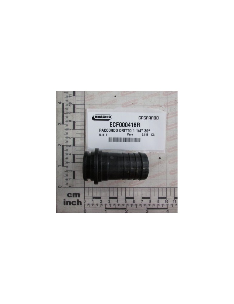 STRAIGHT FITTING 1 1/4\" 30Â°