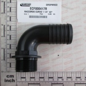 CURVED FITTING 1 1/4\" 40Â°