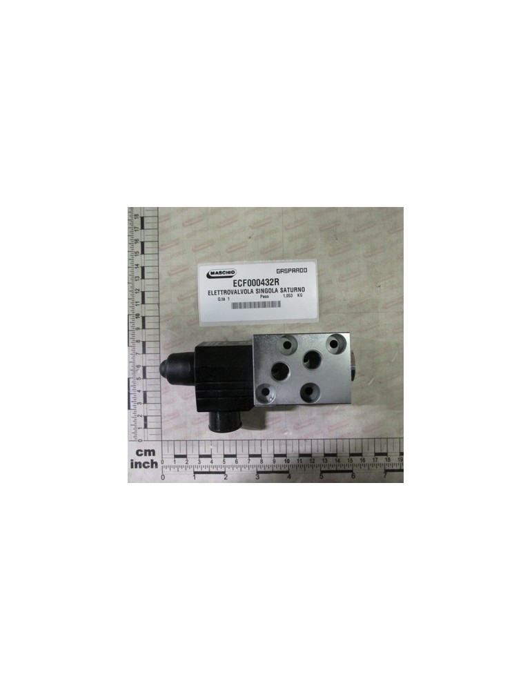SINGLE SATURNO SOLENOID VALVE