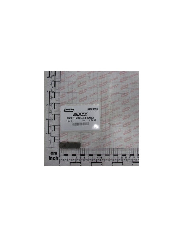 KEY UNI6604 B 10X8X35