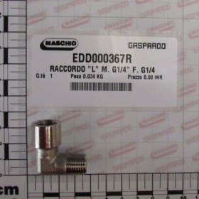 JUNCTION \"L\" M. G1/4\" F. G1/4