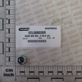 NUT DIN 985-8 M12 ZN