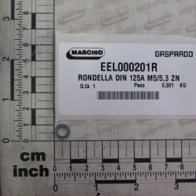 WASHER DIN 125A M5/5,3 ZN