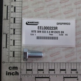 SCREW 933 8.8 M12X25 SN