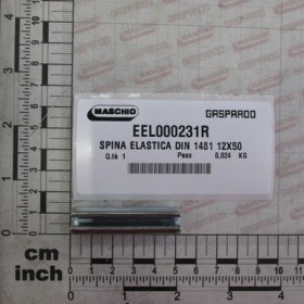 SPRING PIN DIN 1481 12X50 ZN