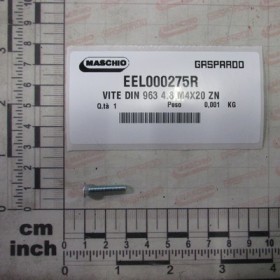 SCREW 963 4.8 M4X20 ZN