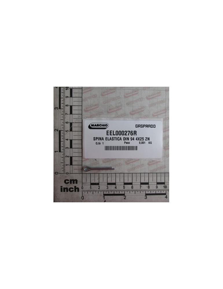 SPLIT PIN DIN 94 4X25 ZN