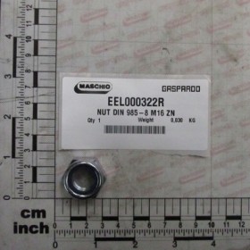 NUT DIN 985-8 M16 ZN