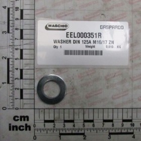 WASHER DIN 125A M16/17 ZN
