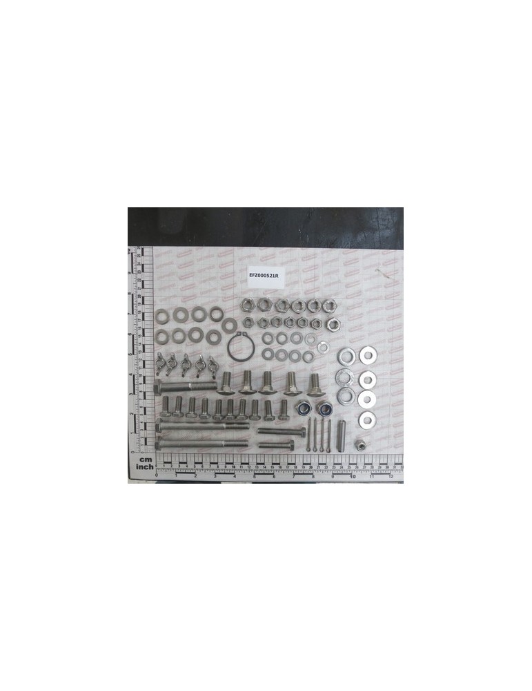 INOX BOLTS COMPLETE SET