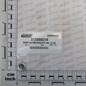 SELF-LOCKING NUT MA 10 ZN