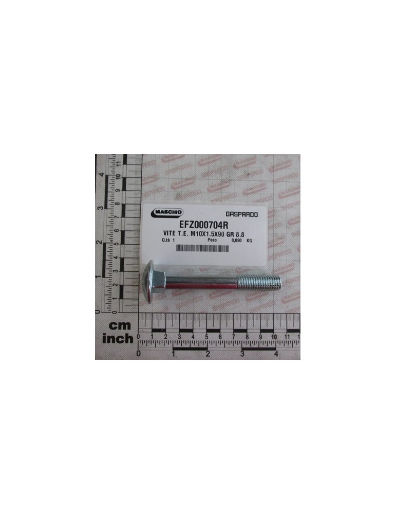 SCREW T.E. M10X1.5X90 GR 8.8