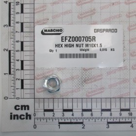 HEX HIGH NUT M10X1.5