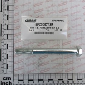 HEX CAPSCREW M14X2X110 GR. 8.8