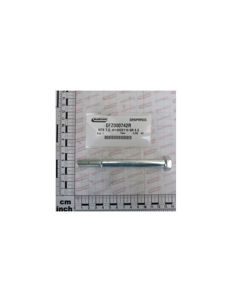 HEX CAPSCREW M14X2X110 GR. 8.8