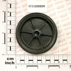 WHEEL FOR ARTICULATED AGITATOR