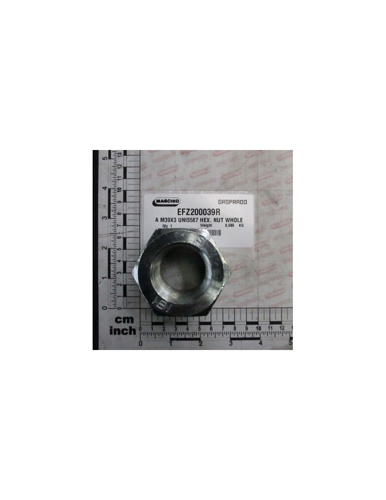 A M39X3 UNI5587 HEX. NUT WHOLE